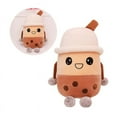 thumbnail image 3 of Cartoon Bubble Tea Cup Pillow Toy Real-life Soft Pet Cushion 30cm, 3 of 6