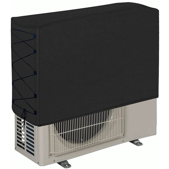 Mini Split Cover - Large Condenser Covers for Outside Unit, 210D Oxford Fabric Heavy Duty Rectangle Air Conditioner Outdoor Compressor Cover