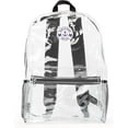 thumbnail image 6 of Yacht & Smith 24 Pack Clear Transparent Backpacks, Bulk 17 inch Lightweight Outdoor Travel Gym Corporate Events Bag, 6 of 6
