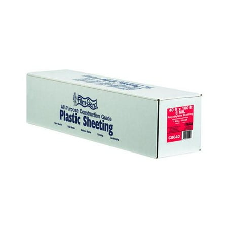 Gard Polyethylene Clear Plastic Sheeting Walmart