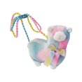 thumbnail image 4 of Bolso cruzado de felpa con cremallera, bolso de hombro portátil con animales de juguete para muñecas, regalos de cumpleaños para vacaciones al aire Azul rosado Fernando Bolsas de felpa, 4 of 7