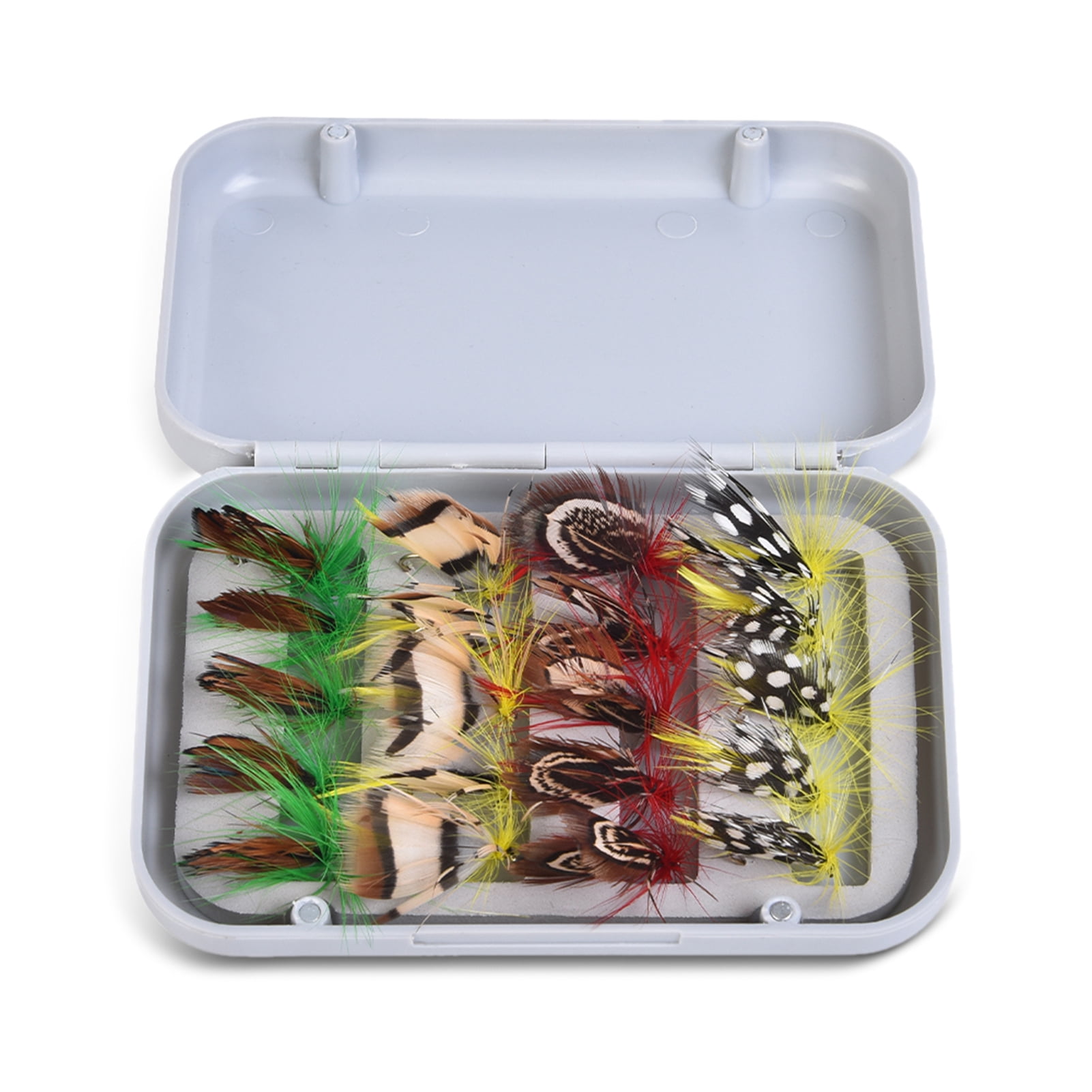Slim Case Box Professional Tool Outdoor Clear Plastic Fly Fishing Flies Sale Hot 