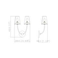 thumbnail image 5 of Z-Lite 2 Light Wall Sconce, 5 of 9