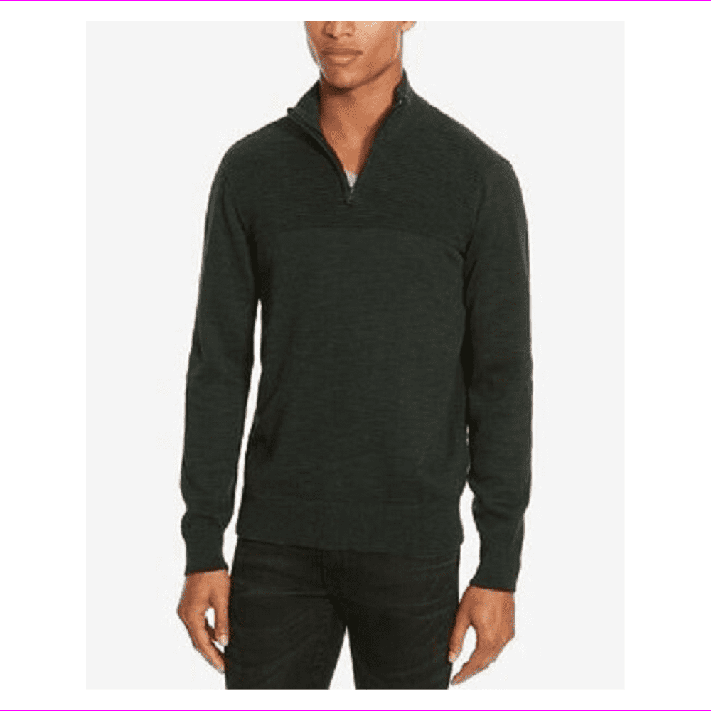 Clifton Quarter Zip Logo Sweater 