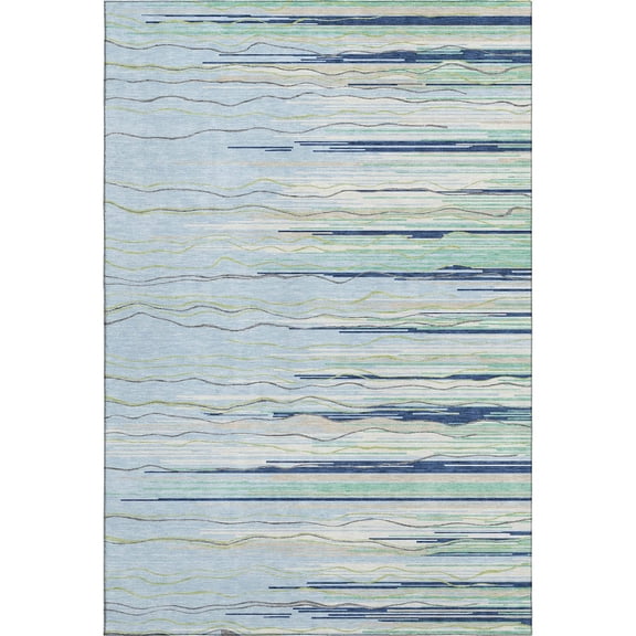 Dalyn Rugs Premium Machine Washable Mayfield AMF996 Sky 2'6" x 3'10" Rug