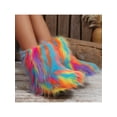 thumbnail image 6 of Mid Calf Snow Boots for Women, Faux Furry Winter Booties - Warm & Comfortable Winter Shoes, 6 of 11