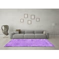 thumbnail image 3 of Ahgly Company Indoor Rectangle Persian Purple Traditional Area Rugs, 2' x 5', 3 of 4