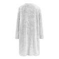 thumbnail image 4 of WILLBEST Fall Womens Tops Womens Winter Coat Loose Wool Jacket Long Sleeved with Pockets, 4 of 5