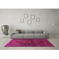 thumbnail image 3 of Ahgly Company Indoor Round Persian Pink Traditional Area Rugs, 4' Round, 3 of 4