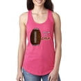 thumbnail image 2 of Wild Bobby Football Fingerprint It's in My DNA Sports Women Racerback Tank Top, 2 of 6