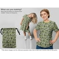 thumbnail image 5 of oneOone Cotton Poplin Olive Green Fabric Tropical Fabric For Sewing Printed Craft Fabric By The Yard 56 Inch Wide, 5 of 5
