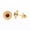 Gold, variant on JAY JOOLS 18k Gold Plated Ruby Stud Earrings | 925 Sterling Silver Red Gemstone Push Back Gifts for Women