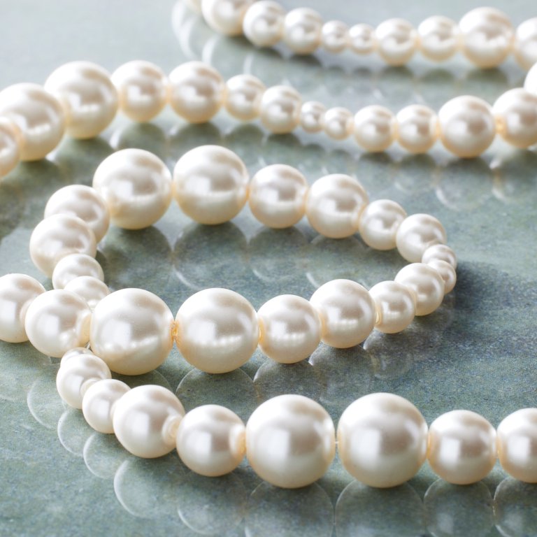 2400PCS Pearl Beads for Jewelry Making 48 Colorful 6mm Round Pearl