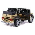 thumbnail image 5 of Moderno Kids Gold 12 V Mercedes Maybach G650 Powered Ride-On, 5 of 11