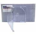 thumbnail image 2 of USDISC CD Jewel Cases Standard 10.4mm, Single 1 Disc, Clear, Pack of 25, 2 of 4