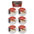 thumbnail image 2 of Coca-Cola Design Rétro sous-Verre Ensemble de 6 Pcs avec Support, 2 of 2