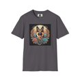 thumbnail image 4 of German Shepherd flowers and leaves shirt, 4 of 10