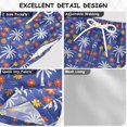 thumbnail image 4 of Tropical Palm Tree Flower Pattern Swim Trunks Quick Dry Beach Pool Board Shorts Lightweight Stylish Print Sizes 2T to XL, 4 of 8