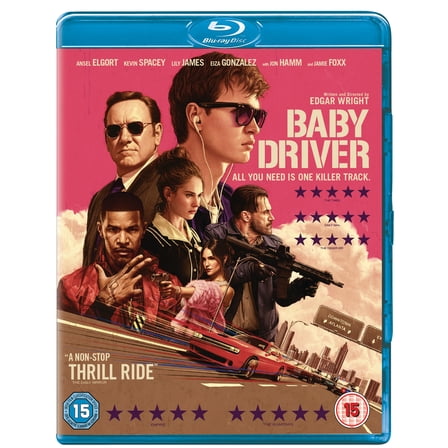 Baby Driver (Blu-ray) Jeff Chase Sky Ferreira Wilbur Fitzgerald R. Marcus Taylor Eiza González