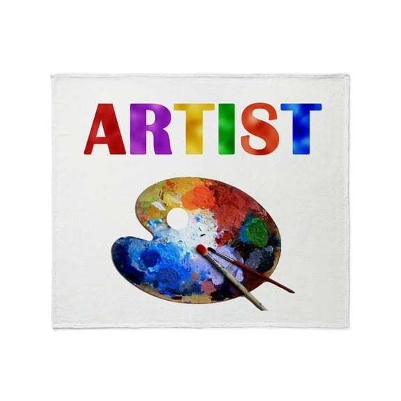 CafePress - Artist Throw Blanket - Soft Fleece Throw Blanket, 50"x60" for All Ages
