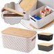 thumbnail image 4 of Imitation Rattan Storage Box Plastic Basket Handwoven Display Boxes, 4 of 5