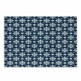 thumbnail image 1 of Blue Cutting Board, Checkered Pattern with Abstract Spring Blossoms Folkloric Holland Cultural Pattern, Decorative Tempered Glass Cutting and Serving Board, Small Size, Blue White, by Ambesonne, 1 of 1