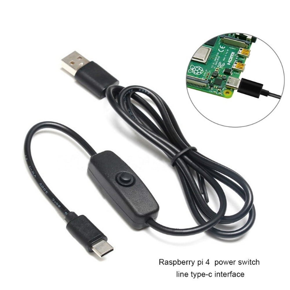 Details about   Type-c interface 5V 3A USB power supply switch line For Raspberry pi 4EXATHL 