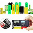 thumbnail image 3 of Battery Tester Digital Accumulator Tester Bt-168D Battery Tester With Lcd Display Universal Batteries For Battery Tester, 3 of 5