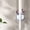 B, variant on EcoNest Bathroom Mop Hook Punch Cartoon Self Mop Clip Wall Mounted Mop Hanger Holder