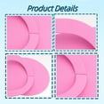 thumbnail image 3 of Pantuflas de pedicura Khakho, 12 pares, espuma rosa, 26 cm, 3 of 9