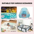thumbnail image 4 of Ball Pit Balls, 100 Count Play Plastic Balls for Ball Pit Playpen, for Soft Plastic Pool Balls for Kids Birthday Party Toys, 4 of 7