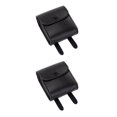 thumbnail image 1 of Speravity Bolsa Universal de gran capacidad para tarjetas de manillar de motocicleta, paquete frontal ajustable, organizador de motocicletas, Negro 2piezas, 1 of 6