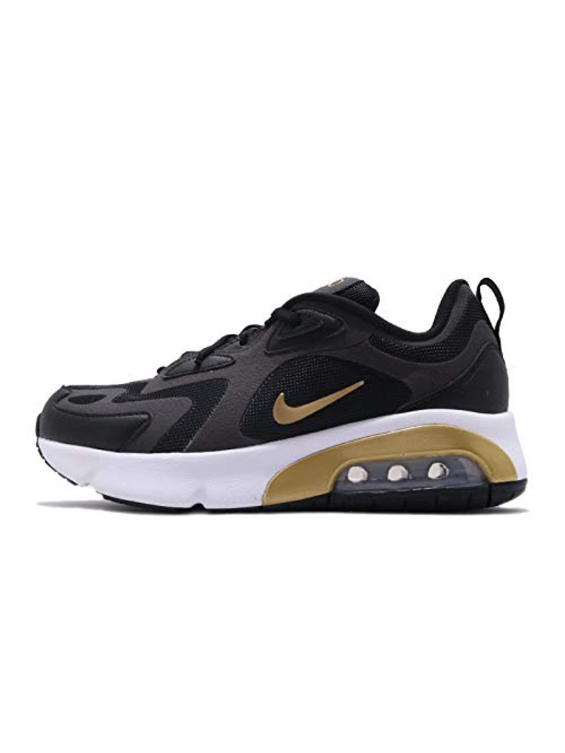 Air max 200 black and gold Clearance