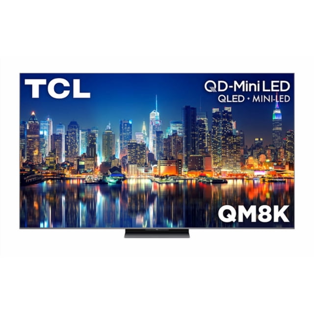 Open Box – TCL 65 inch QM8K Series 4K UHD HDR Mini-LED Smart Google Television (65QM8K)-2025