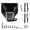Black, variant on M Buder Motorcycle Headlight Assembly Round Convex Bulbs Dirt Bike Headlamp with DRL High Low Beam for FE 250 350 450 501 2017-2019 Black 11.8 inches / 30 cm