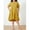 Yellow, variant on ZANZEA Women's A Line Thin Dresses Short Sleeve Holiday Asymmetric Hem FZH