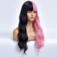 thumbnail image 5 of Women's Fashion Wig Brown Synthetic Hairshort Wigs hair Wave Wig, 5 of 5