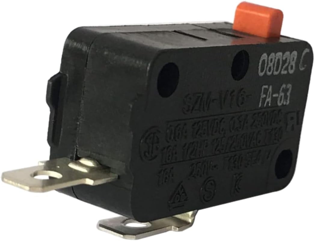 Scaroo Microwave Door Interlock Switch SZM-V16-FA-63, GE 2-Pack