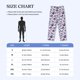 thumbnail image 4 of Fotbe music Skull record mike Pantalones de Pijama para Hombre, Pantalones de Dormir, Pantalones de Casa con Cintura Ajustable y Bolsillos-Large, 4 of 6