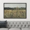 thumbnail image 2 of PixonSign Framed Canvas Print Wall Art Rustic Wildflower Country Landscape Nature Wilderness Illustrations Fine Art Farmhouse Floral Botanical Calm/Relax Cozy for Bedroom - 24"x36" Black, 2 of 5