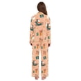 thumbnail image 3 of FORMRS Womens Pajama Set Long Sleeve Top and Pants with Pockets Soft Comfy Lounge Sleepwear, Sizes S-2XL, Christmas Santa, 3 of 7