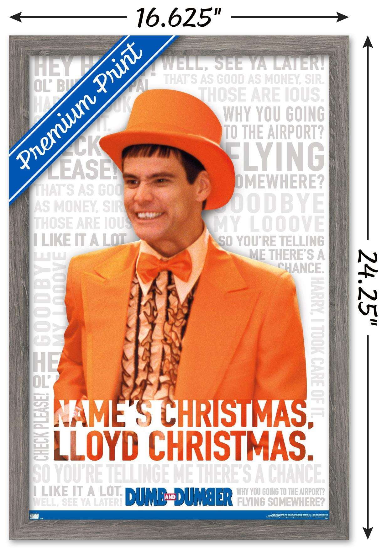 Dumb and Dumber - Suit Wall Poster, 14.725" x 22.375", Framed