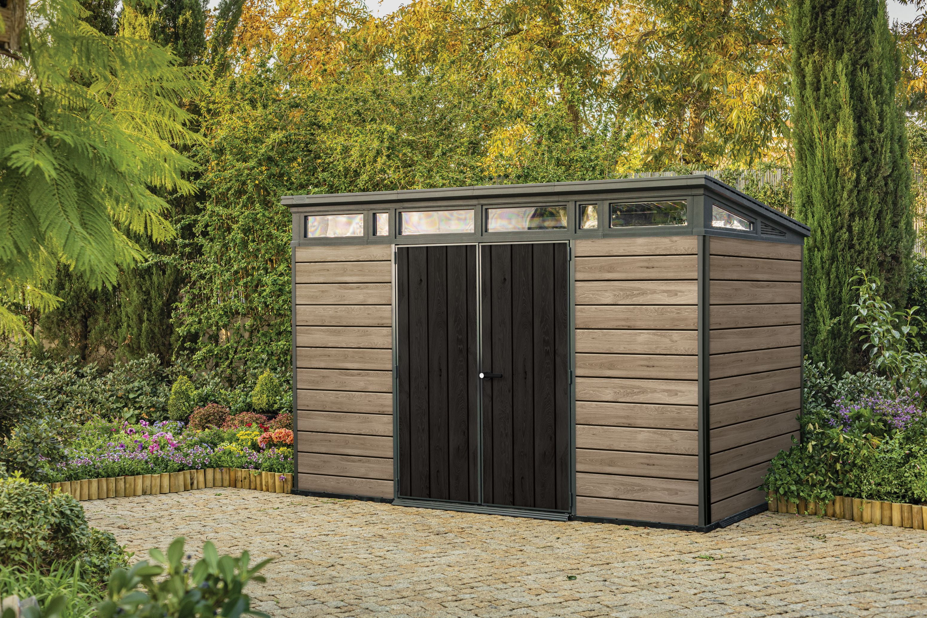 Keter Signature 9x7 ft. Durable Resin Outdoor Storage Shed With