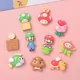thumbnail image 2 of piezas de cabujones de resina con parte posterior plana de Super Mario Bros, con dibujos animados de Bandai, para hacer joyas y manualidades, 2 of 5