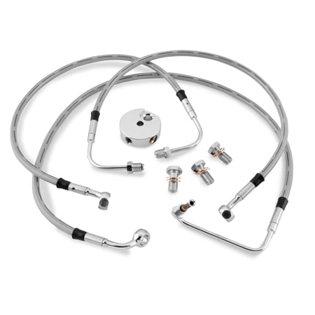 Twin Power D.O.T. Brake Line Kit  Stock Length Front HD1010-1F