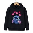 thumbnail image 5 of Sudadera kawaii Stitch Sudadera con capucha Ropa de dibujos animados para niños Niñas Niños Sudadera Lilo y Stitch Sudadera con capucha Manga Bebé Top informal, 5 of 5