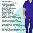 thumbnail image 4 of M&M SCRUBS Solid Men Scrub Set, Men Medical Uniforms 201- (PURPLE), 4 of 7