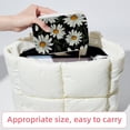 thumbnail image 6 of Daisy Velvet Portable Necklace Organizer with Removable Compartment - Display Case, Earring Organizer, and Necklace Holder - Gift, 6 of 7