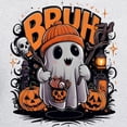 thumbnail image 3 of CafePress - Bruh Boo - Pullover Hoodie, Hooded Sweatshirt, 3 of 3