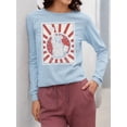 thumbnail image 2 of Freedom Rising Graphic Tee Long Sleeve Women's, 2 of 4